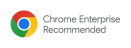 Logotipo Chrome Enterprise Recommended